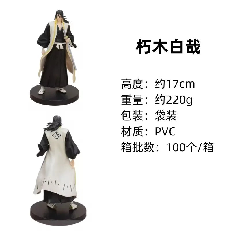 18,5 cm Anime BLEACH Kuchiki Rukia Actionfigur Sammlermodell Spielzeug Japanische Puppen Desktop Dekorationen PVC Stehfiguren