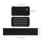 25x13.5cm 60 LEDs 660nm Rotlicht-Infrarotgürtel 850nm Rücken Fettverbrennung Wickel Schlankheitsmaschine Taillen-Timing-Pad für Muskel-Hautpflege