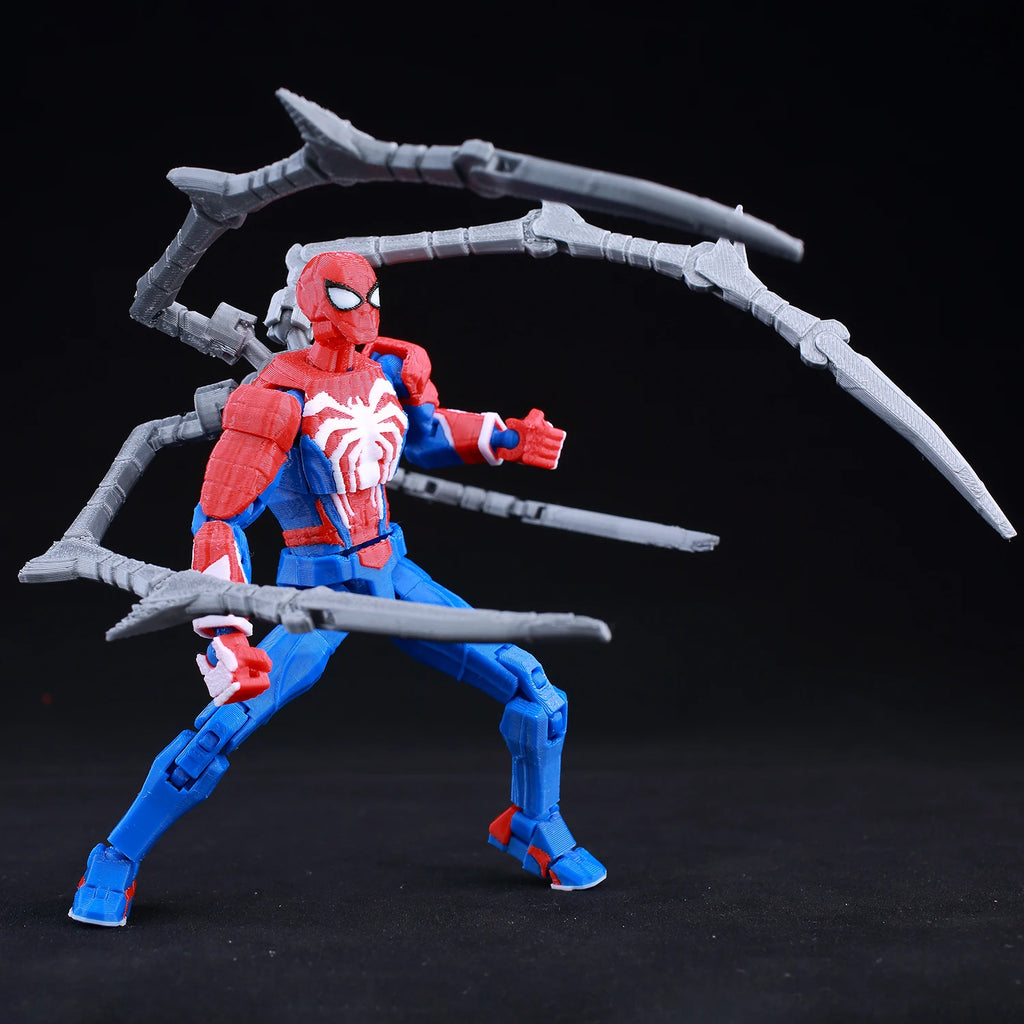 9L3D Gedruckte Deadpool Wolverine Batman Spider-Man Venom Actionfiguren Dummy13 Lucky13 T13 Anime Modell Spielzeug Sammlerstücke Geschenke