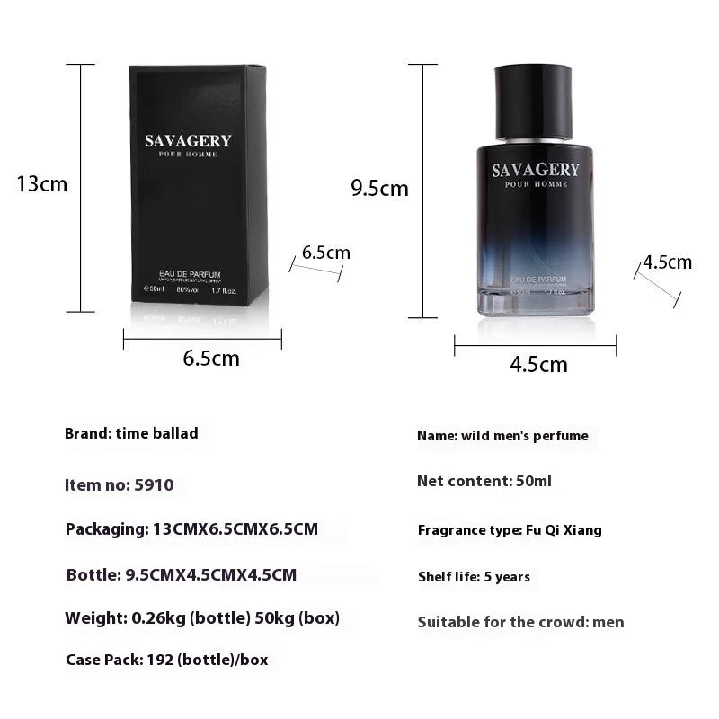 Markenparfüm Holzig Herren Parfümspray Flirt Pheromon Lang Anhaltendes Eau de Cologne Ozean Leichter Duft Mann Lebendiger Gentleman Geschenk