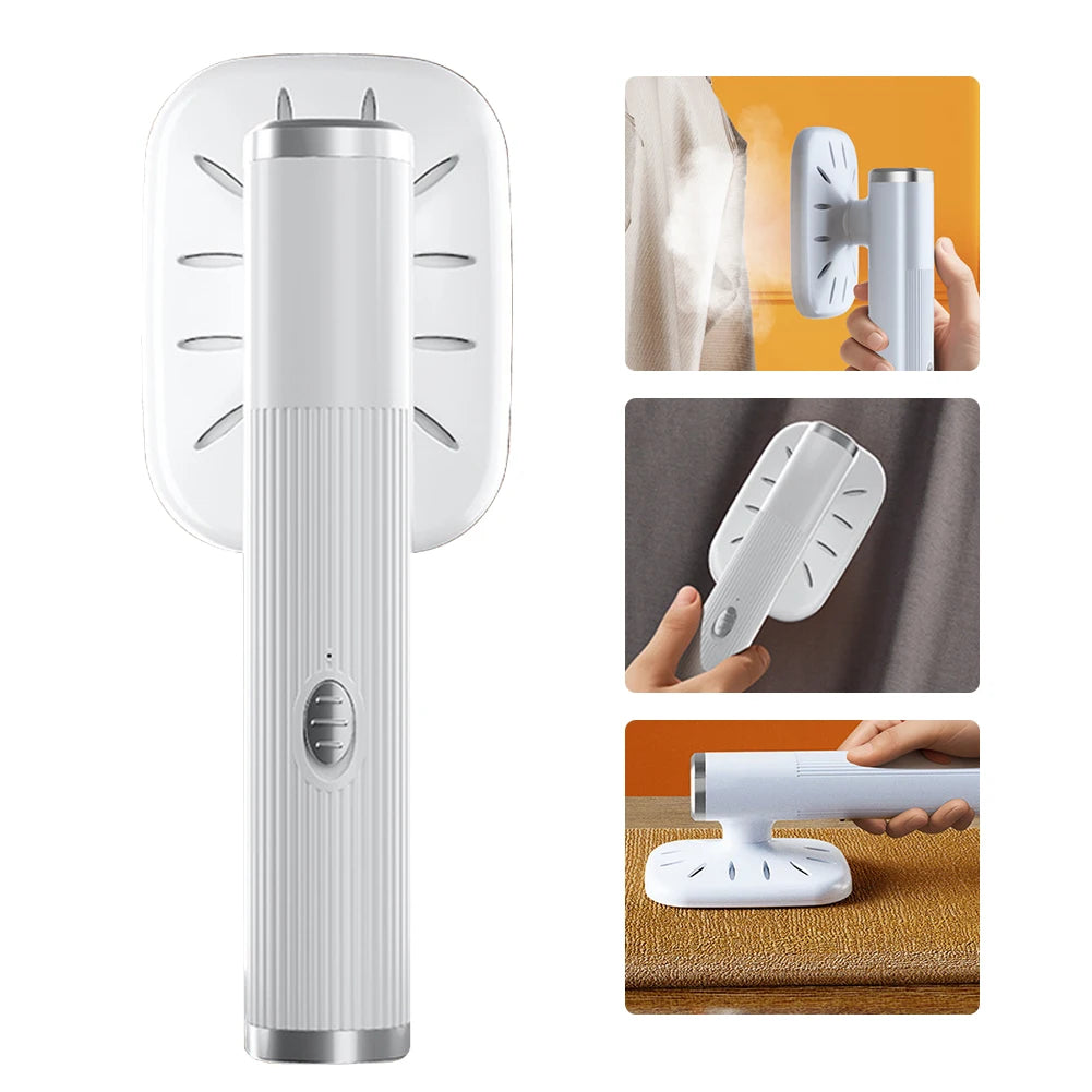 Tragbares Bügeleisen 360° Bügeln Handheld-Dampfbügeleisen USB-betrieben Haushalt Dampfbügeleisen für Stoffkleidung