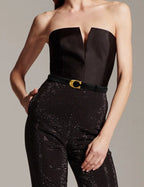 Vintage Spicy Girl High-End Women's Belt Versatile Fashion Accessory for Jeans And Dress Pants Temperament Niche Style