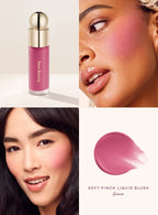 Rare Beauty Soft Pinch Liquid Blush Seidig und geschmeidig aufzutragen, langanhaltend, voluminös, perfekt getönte Röte, nahtlos, matt, taufrisches Make-up