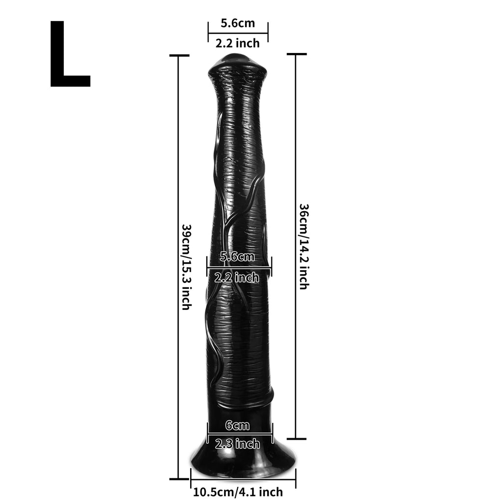 Pferdepenis Riesiger Tier-Dildo Für Frauen Männer Homosexuellen Masturbator Anal G-Punkt Lange Dildos Analsex-Plug Erwachsenen-Sexspielzeug Penisstimulator 18