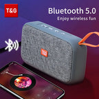 Lautsprecher TG506 Tragbare Mini Wireless Soundbar Bluetooth 5.0 Outdoor Indoor HIFI-Lautsprecher Unterstützung TF-Karte FM-Radio Wasserdicht