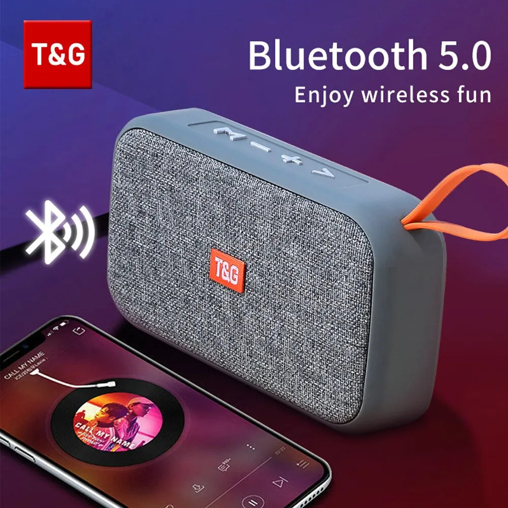Lautsprecher TG506 Tragbare Mini Wireless Soundbar Bluetooth 5.0 Outdoor Indoor HIFI-Lautsprecher Unterstützung TF-Karte FM-Radio Wasserdicht