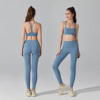 Activewear Set 2-teilig: Sport-BH & High Waist Leggings, Workout-Outfit für Yoga, Laufen, Fitness & Gym Kleidung für Damen