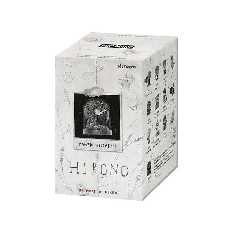 POP MART Hirono TAMED WILDGRASS Serie Überraschungsbox Original Blindbox Guess Toys Tasche Ornament Figuren Heimdeko Schreibtisch-Puppen