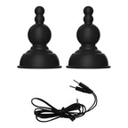 Elektrische Schock Brustwarzenklemmen BDSM Bondage Schamlippenklammer Klitoris-/Penispulsator E-Stimulations-Massagehandschuh/-Pad SM Roller Sexspielzeug für Paare