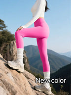Sommerschlussverkauf High-Waist Yoga-Hose – 4-Wege-Stretch schnelltrocknende Leggings für Laufen Radfahren Fitnessstudio-Training