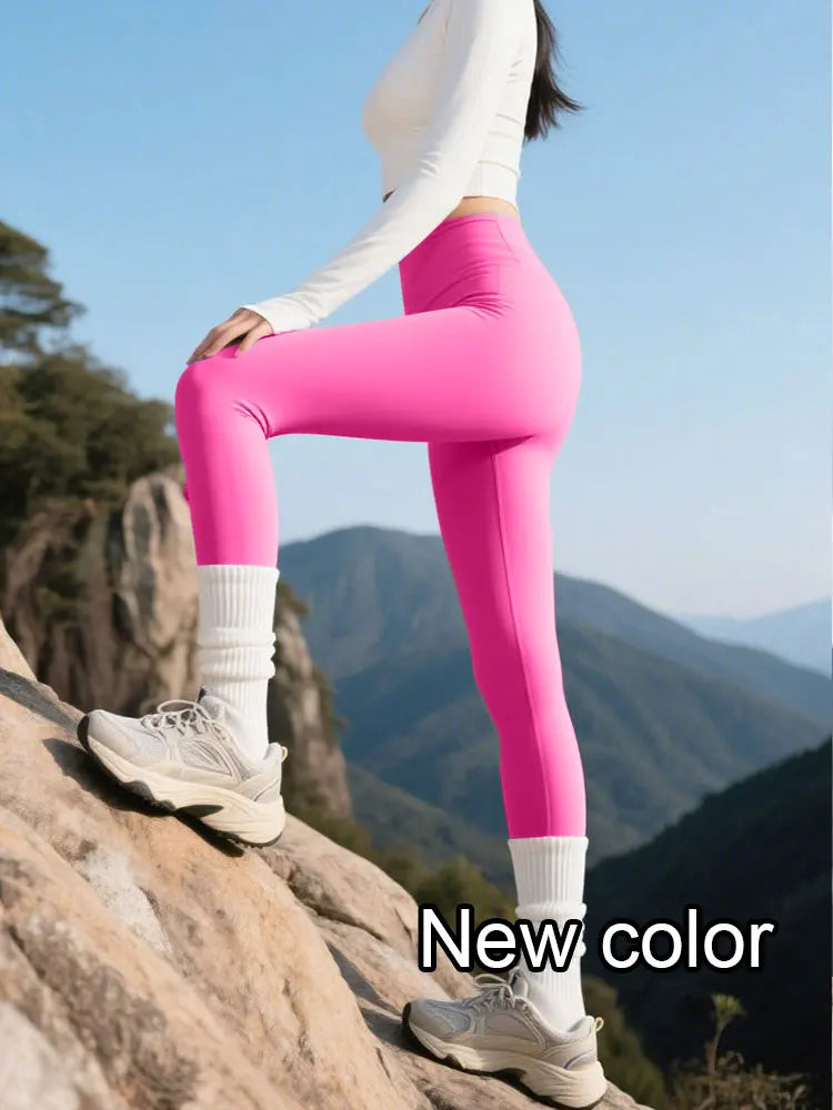 Sommerschlussverkauf High-Waist Yoga-Hose – 4-Wege-Stretch schnelltrocknende Leggings für Laufen Radfahren Fitnessstudio-Training