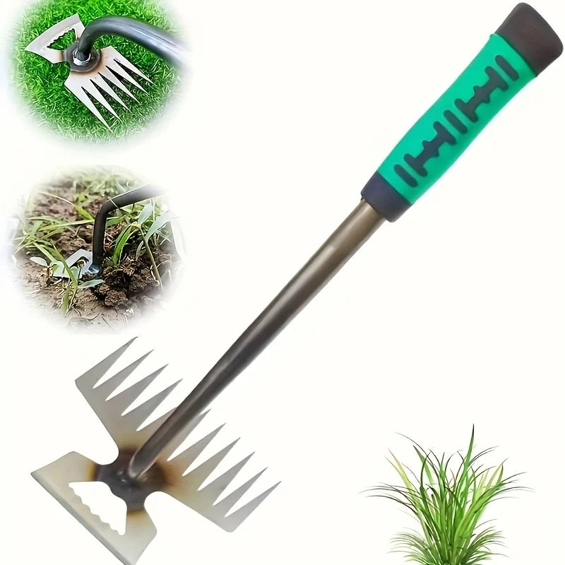 1er-Set einziehbare Gartenhacke für den Heimgebrauch – Multifunktionswerkzeug zum Jäten, Graben, Beliebtes Gartengeräte-Set