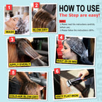 PURC 1000ml Keratin Haarglättende Glättungsbehandlung für lockiges, krauses Haar, brasilianische Keratinprodukte professionell