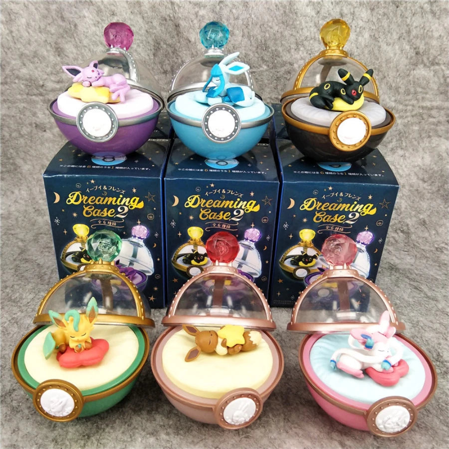 Pokémon Sternenhimmel Pikachu Überraschungsbox Evoli Blindbox Anime Figuren Relaxo Überraschungsgeschenk Sammlungen Spielzeug
