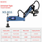 M3-M36 220V CNC Universal-Servogewindeschneidmaschine Elektrisches Gewindebohrwerkzeug Stahl Aluminium Kraftbohren
