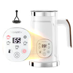 BioloMix 5-in-1 smarter Milchaufschäumer mit LED-Touch-Display, stilvoller Schaum für Kaffee & Lattes, Heiß- und Kaltschaumbereiter