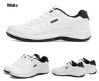 YRZL Herrenschuhe Frühling Herbst Wasserdichte Wandersneaker Freizeit Herren Ledersportschuhe Rutschfeste Tennisschuhe für Herren