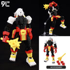 9L3D Gedruckte Deadpool Wolverine Batman Spider-Man Venom Actionfiguren Dummy13 Lucky13 T13 Anime Modell Spielzeug Sammlerstücke Geschenke