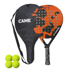 Leichter Carbonfaser-Käfig-Padel-Schläger | Tennisschläger Sportgeräte Fitness und Gesundheit, gute Elastizität, hohe Qualität!