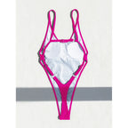 XS - L Backless Monokini Extreme String Mini Micro Thong Women Swimwear One Piece Swimsuit Female Bather Bathing Suit Swim V5820