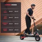 iScooter iX5S  Adults Electric Scooter 1000W Motor 48V15Ah Battery 11Inch  All Terrain Tire Foldable Electric Scooter