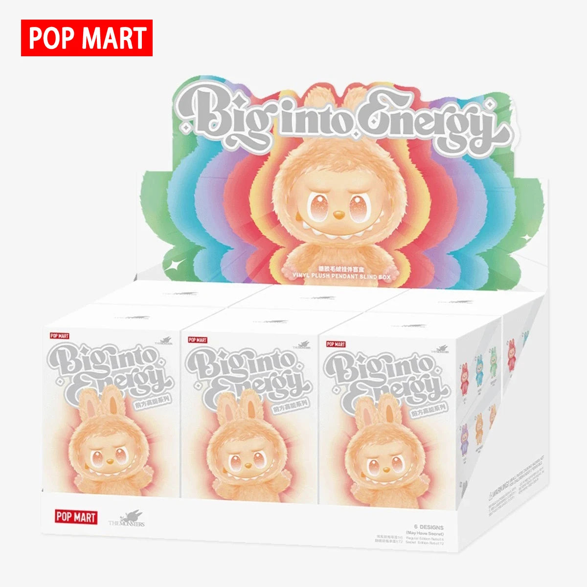 Labubu Puppe - THE MONSTERS Mystery Box, 100% echt - Macaron Farbe, Das perfekte Geschenk für Kinder, Familie und Freunde