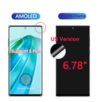 6,8 Zoll Super AMOLED für Samsung Galaxy S23 Ultra S918 LCD-Display Touchscreen Digitizer Baugruppe unterstützt Fingerabdruck und S-Pen