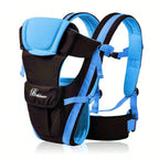 Baby Sling Carrier, 4-in-1 Ergonomic Baby Backpack Carrier, Easily Adjustable Baby Carrier Newborn to Toddler