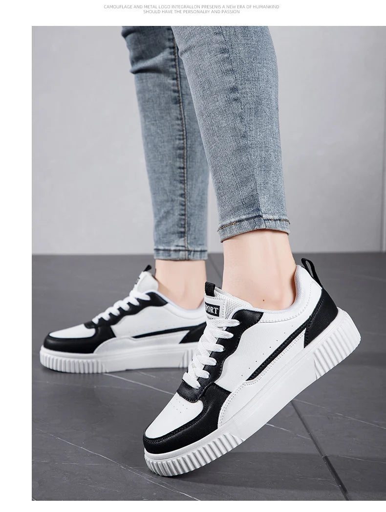 Mode Frauen Freizeitschuhe Atmungsaktive Walkingschuhe Flache Schuhe Sneaker Weiß Damen-Schuhe Sport Laufen Outdoor Walking Für Herren