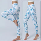 Cloud Hide Yoga Pants Long Sports Leggings Women Fitness Tights Girls High Waist Running Workout Trouser Plus Size Tummy Control