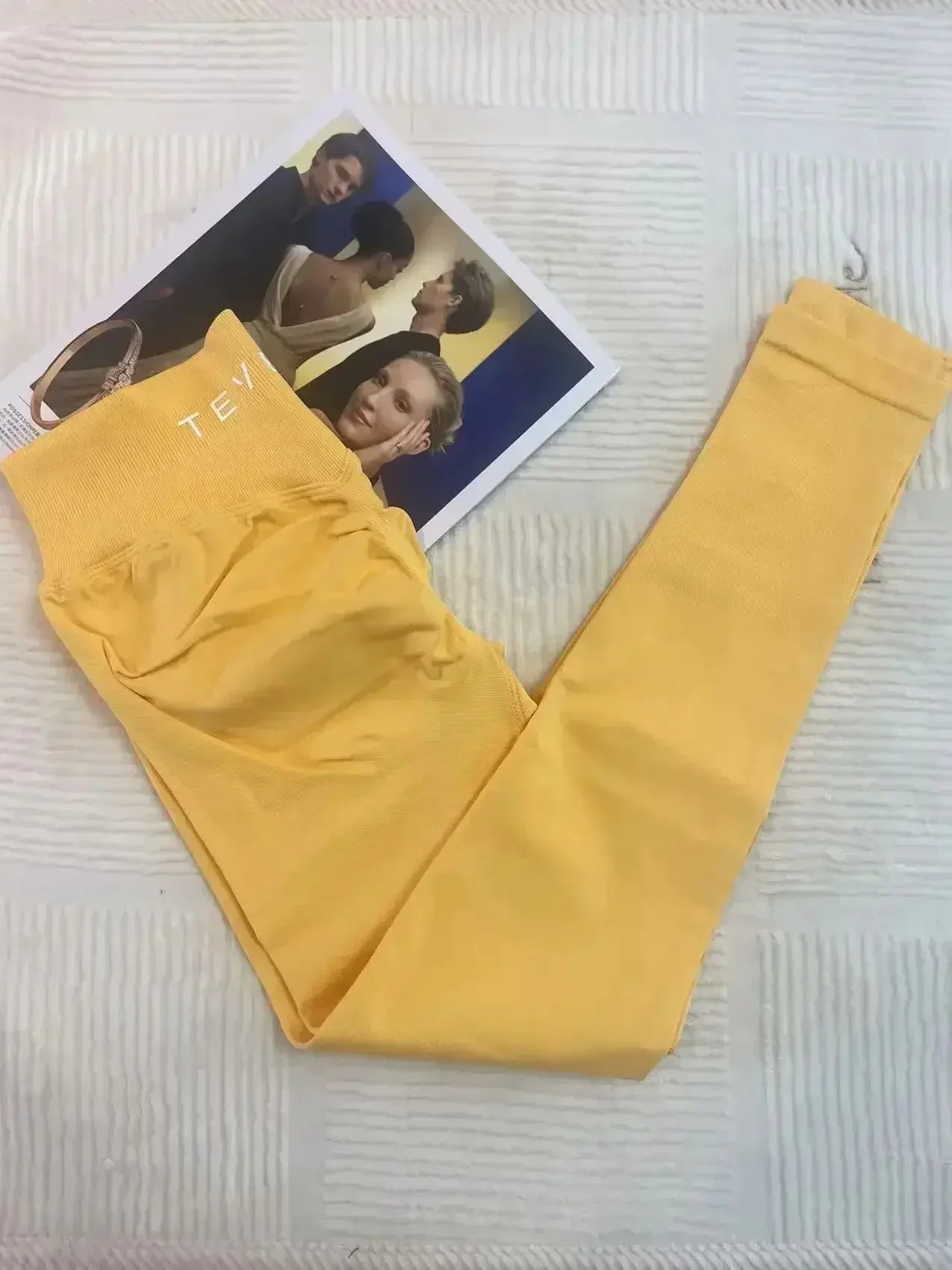 TEVEO – Atmungsaktive Fitness-Leggings für Damen, hochwertige Yoga-Hosen, hochelastische Radlerhosen