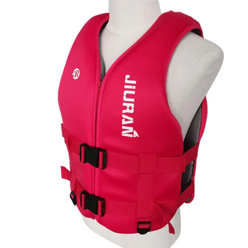 Neopren-Schwimmweste für Erwachsene und Kinder, neue Wassersport-Auftriebsweste, Schwimmweste zum Schwimmen, Bootfahren, Skifahren, Fahren und Treiben