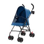 Animals stroller for small dogs and cats, foldable, with cup holder, 4 wheels, breathable mesh, large capacity, gray/blue/pink/black