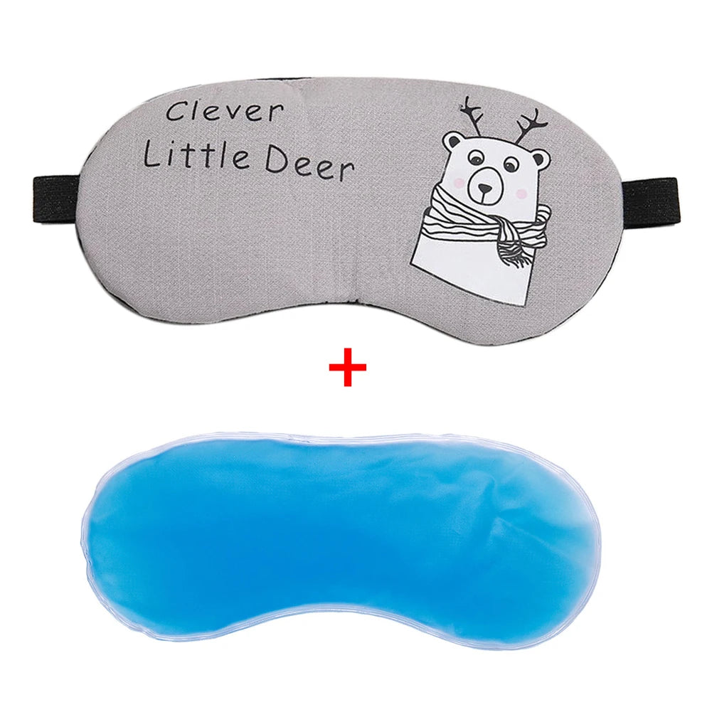 1 Stück Augenmaske, spezielle Kühlpackung für Augenschatten, Schlafmaskenabdeckung, Pflaster, kühlendes Gel, Gesundheit