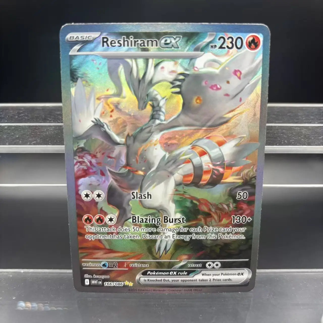 DIY PTCG Sammelkarten Zekrom Reshiram ex Victini Seismitoad Selbstgemachte Einzelkarte Klassisches Spiel Anime Karte Geschenk Spielzeug