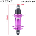 HASSNS Noisy Cube Pro 7 Freilauf MTB Hinterradnabe 32 Loch Dirt Jump Bike Nabe Wechsel Fahrrad Cube 15*100/10*135MM Fahrradbuchsen