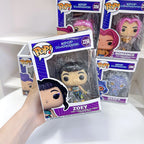 Funko POP KPOP Hexenjäger-Gruppe Trendiges Handheld-Büroperipherie-Spielzeug-Cartoon-Modell-Ornamente Jungen-Geburtstagsgeschenk