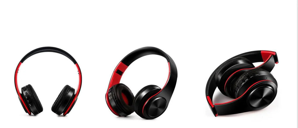 Herren Geschenk Gold Wireless Kopfhörer Bluetooth Kopfhörer Stereo Headset Spiel mit eingebautem Mikrofon, universell für Android und iOS