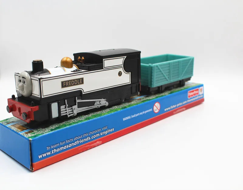 Original Thomas und seine Freunde elektrische Eisenbahn motorisierter Zug Schienenzug Gordon Donald Douglas Freddie Kinderspielzeug für Jungen Kinder