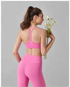 Activewear Set 2-teilig: Sport-BH & High Waist Leggings, Workout-Outfit für Yoga, Laufen, Fitness & Gym Kleidung für Damen