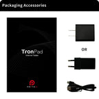 PRITOM 7 Zoll Tablet PC 32 GB Android 11 mit Quad-Core-Prozessor HD-IPS-Display Dual-Kamera WiFi mit PU-Schutzhülle