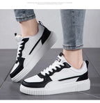 Mode Frauen Freizeitschuhe Atmungsaktive Walkingschuhe Flache Schuhe Sneaker Weiß Damen-Schuhe Sport Laufen Outdoor Walking Für Herren