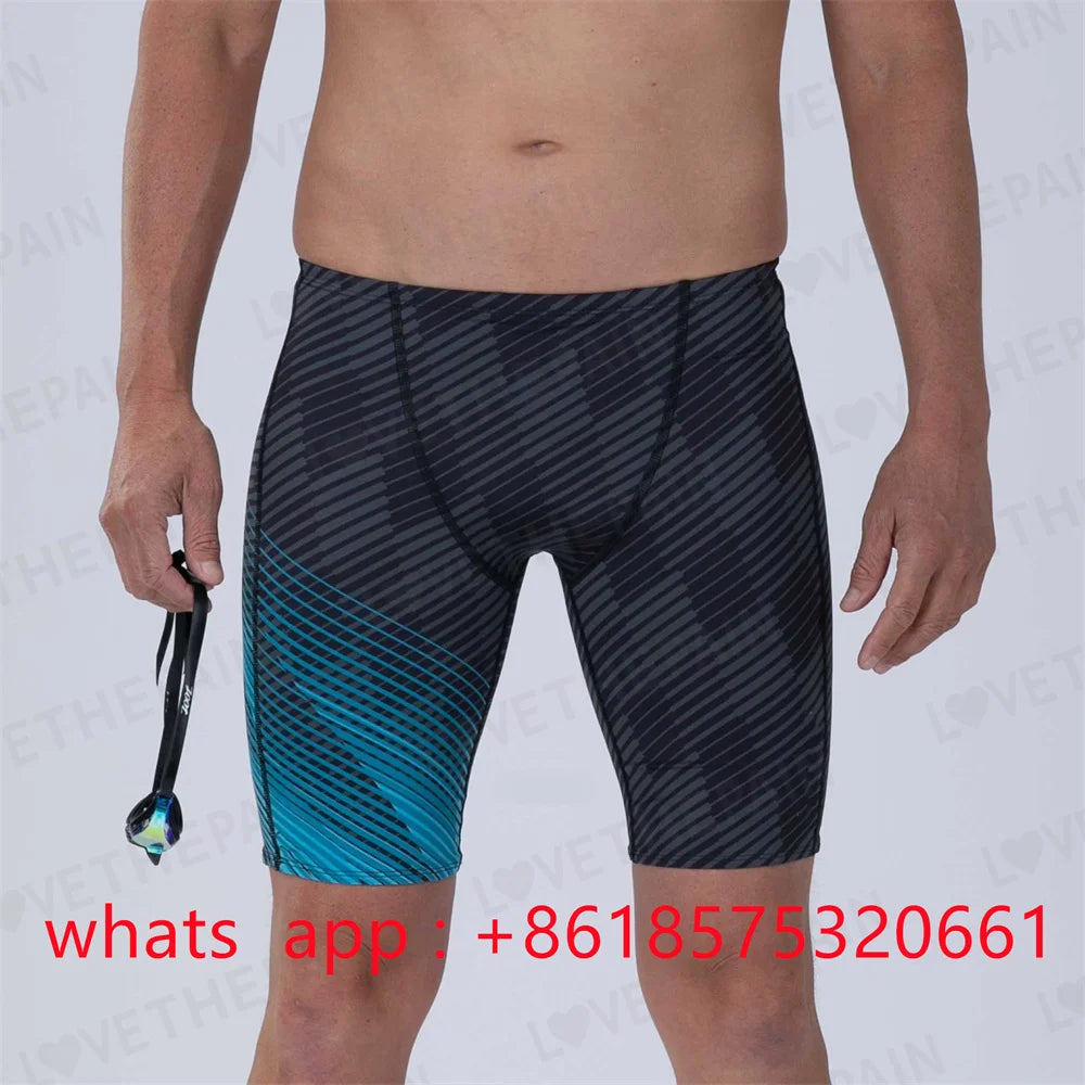 Zootekoi Herren Badehose Trainings-Badeshorts Strand-Badehose Schwimmhose Jammer Sommer Sport Surfhose Shorts 2024