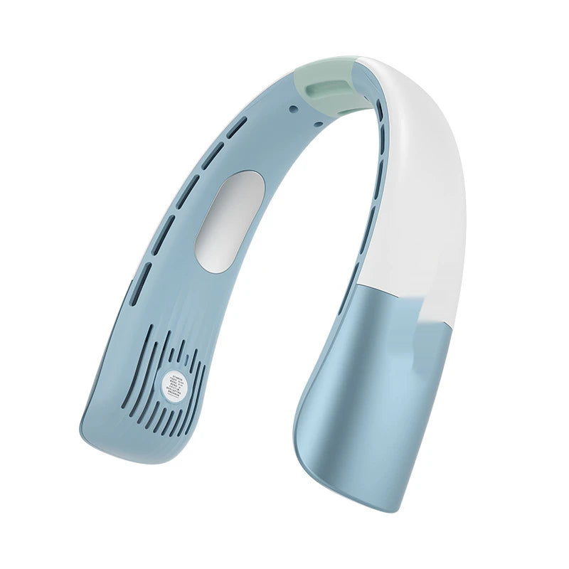 Portable Bladeless 360 ° Cooling 5 Speed Long Battery Life Portable Neck Fan For Outdoor & Office