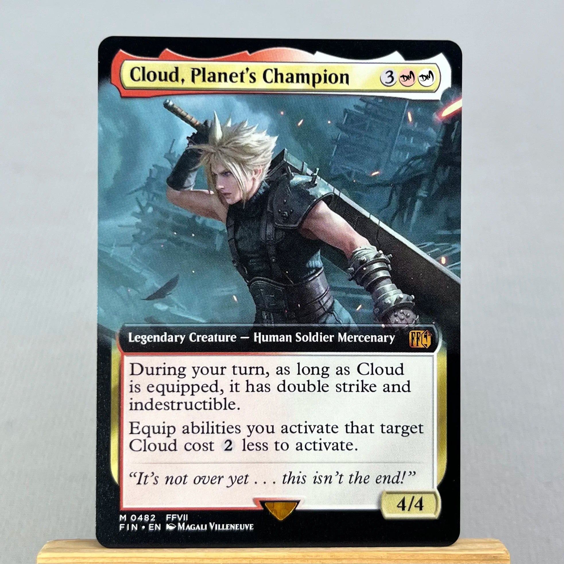 FIN PSS5 FCA HOLO14-001 Tcg proxy magical cards Sephiroth, legendärer SOLDAT Vivi Ornitier Cloud, Söldner aus Midgar Versammlung