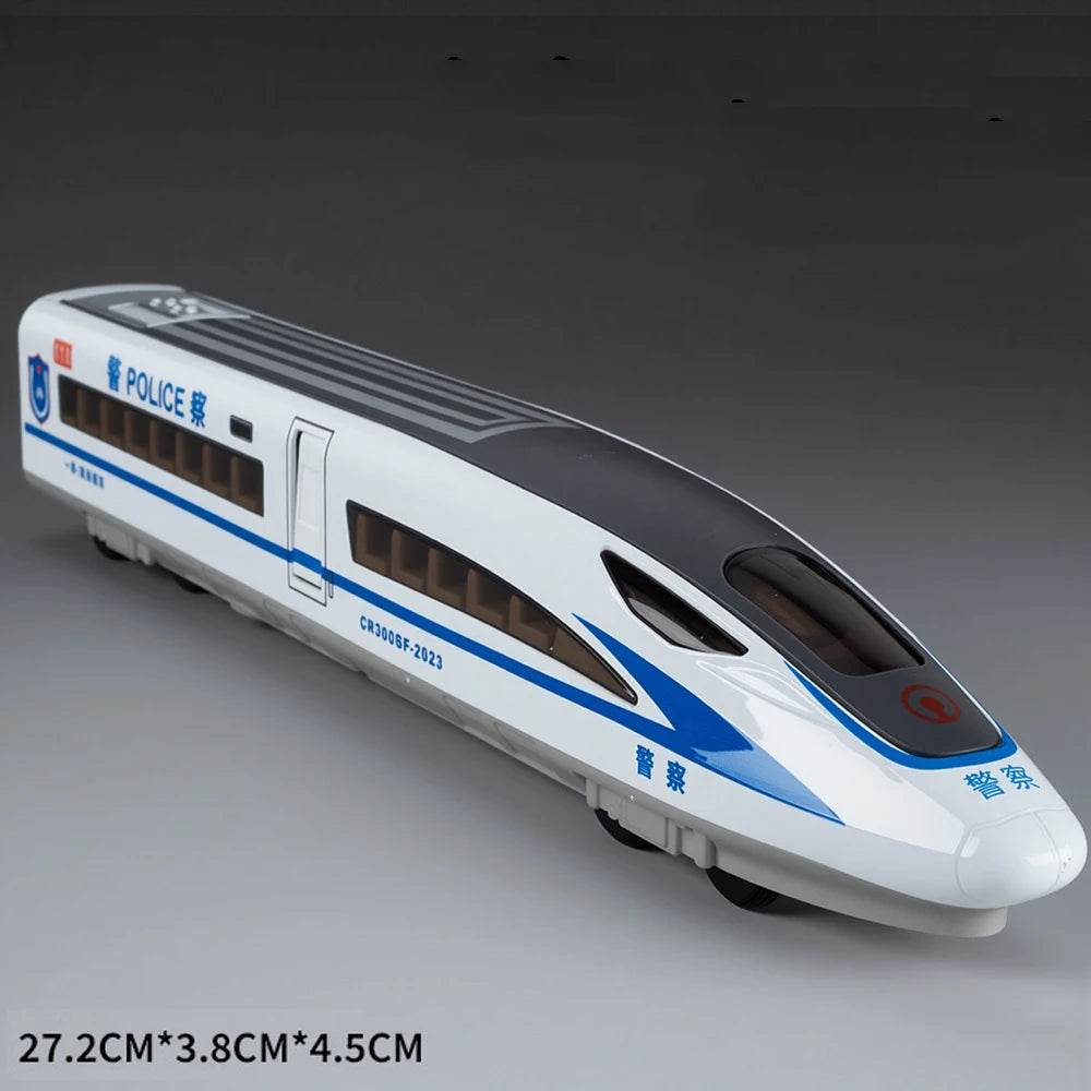 1:60 Maßstab FuXing Hochgeschwindigkeitszug Spielzeugauto Modell Sound Licht Fernbedienung Elektrische Simulation Zugmodelle Ornamente Geschenke