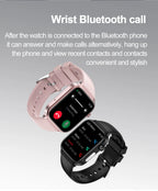 2025 Neue KI-Diagnose Blutfette Harnsäure Körperzusammensetzung Test Smartwatch für Herren EKG+PPG Bluetooth Anruf Gesundheits-Smartwatch