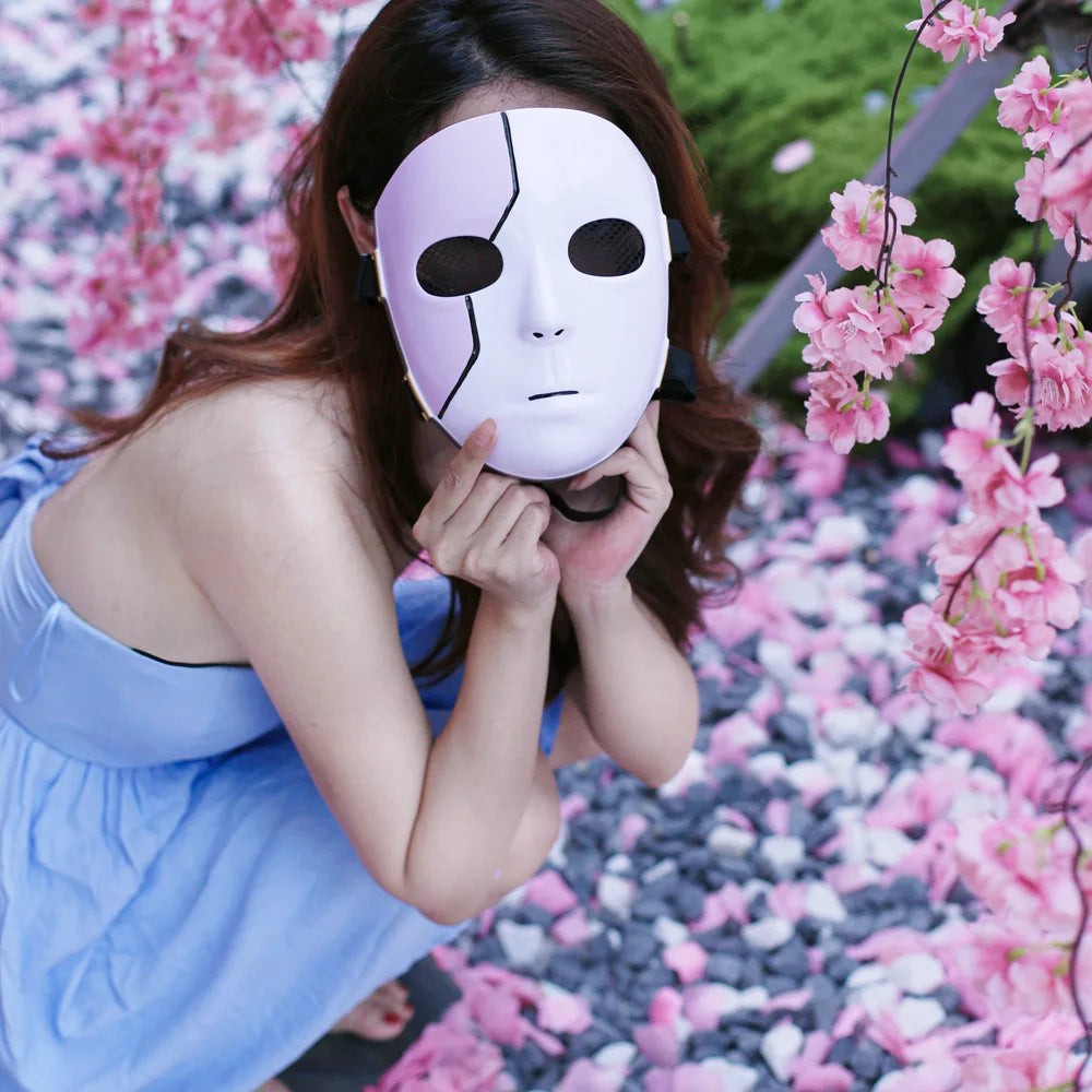 Sally Face Mask Cosplay Game Anime Sal Fisher Vollgesichtsmasken Unisex Halloween Karneval Verkleidung Party Kostüm Requisiten Geschenke