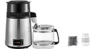 VEVOR 4L Wasserdestilliergerät Destillierapparat Filter Brennerei Reiniger Mondschein-Apparat DIY Spender-Kit für Haushaltsgeräte