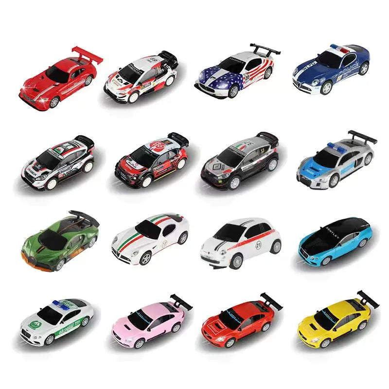 Analog Slot Car 1:43 Maßstab Continental GT Polestar SLS Romeo 8C WRC Rally R8 Polizei Für Carrera Evolution Die meisten 1 43 Strecken Autos